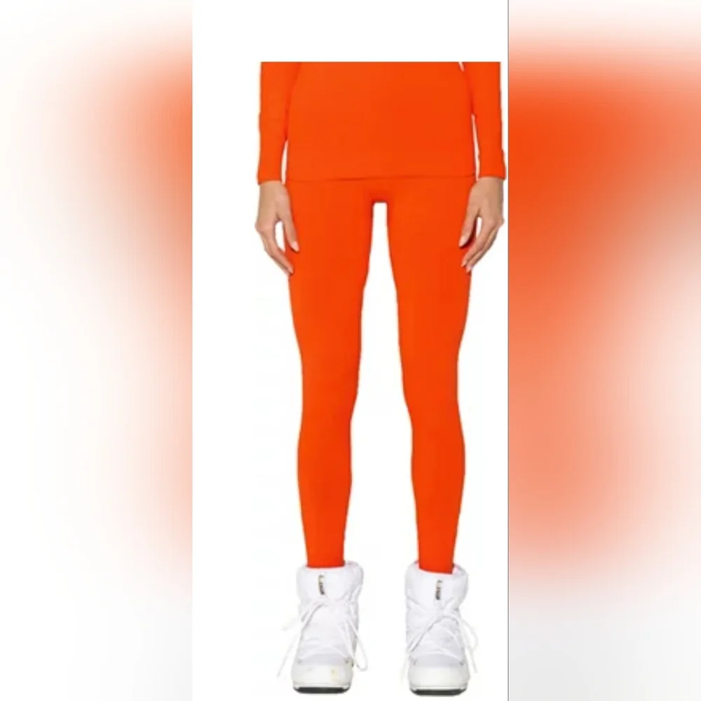 Halfdays Women’s Sophia Seamless Leggings: SPRITZ (ORANGE): NEW WITH TAGS: SZ L
